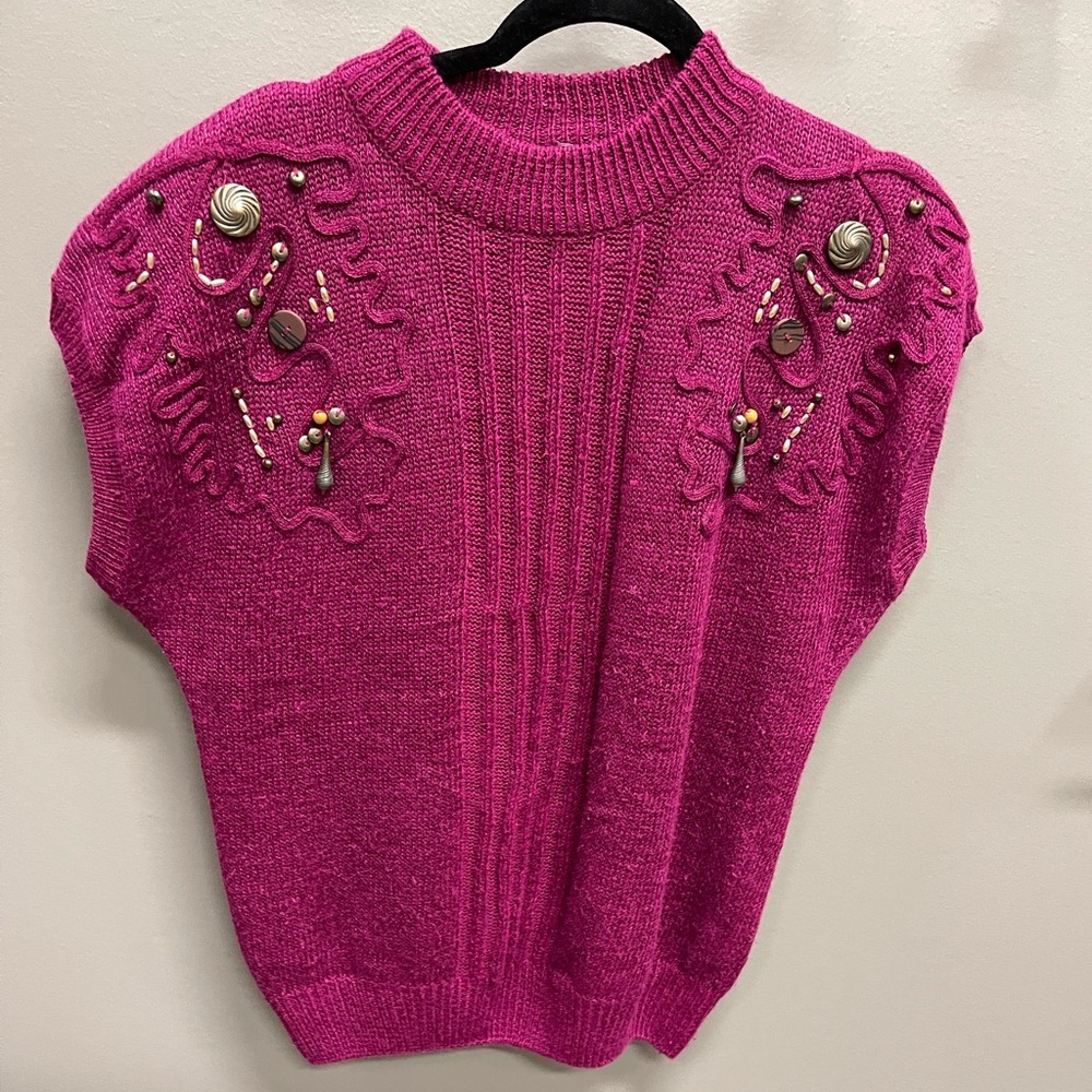Vintage Colter Bay Pink Knit Sweater